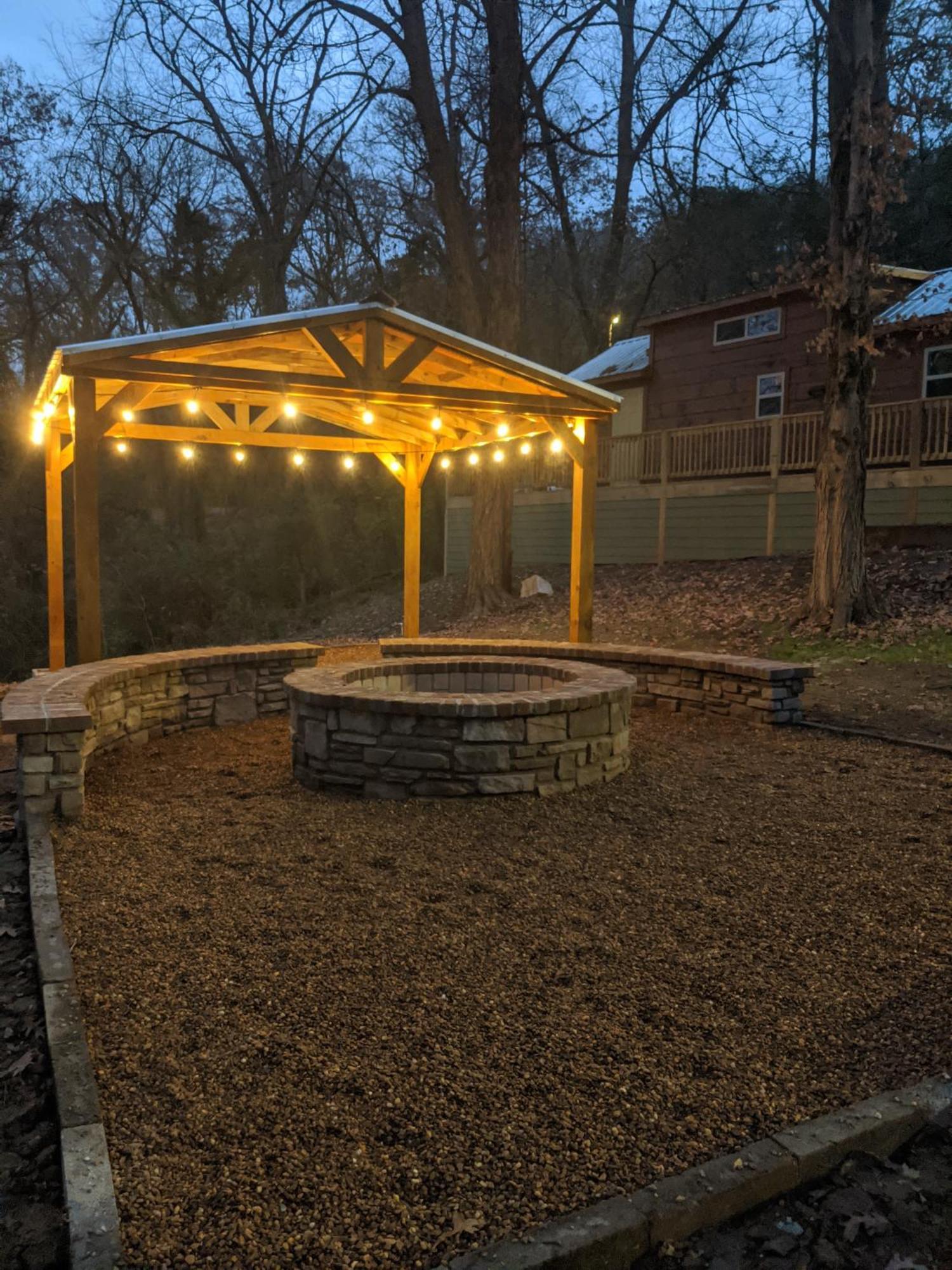 Lena Cabin Wooded Tiny Cabin - Hot Tub Chattanooga Bagian luar foto