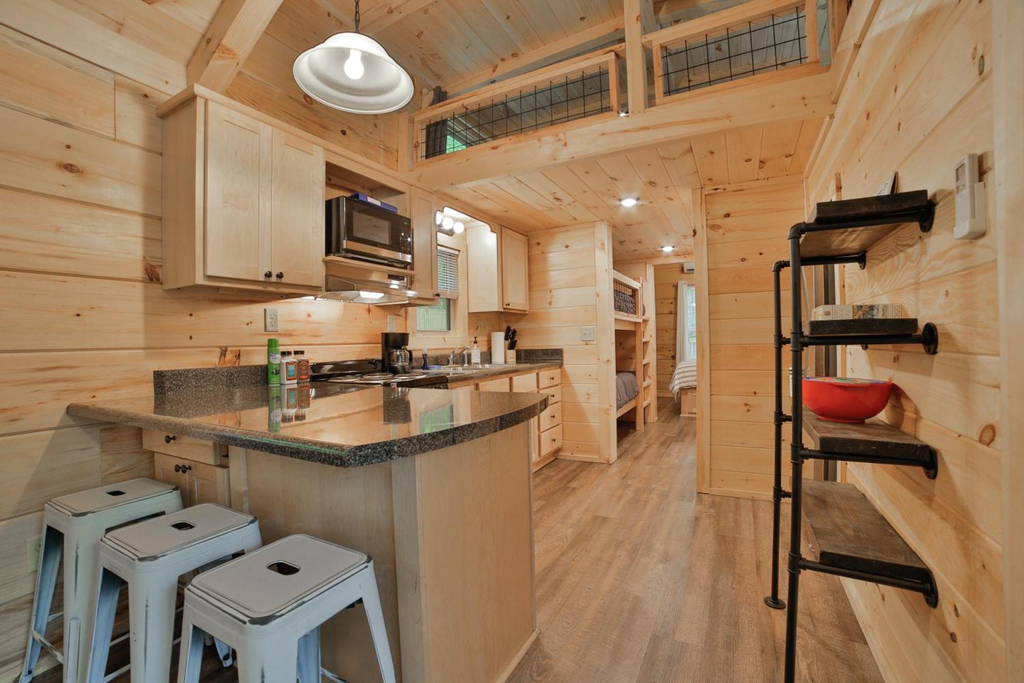 Lena Cabin Wooded Tiny Cabin - Hot Tub Chattanooga Bagian luar foto