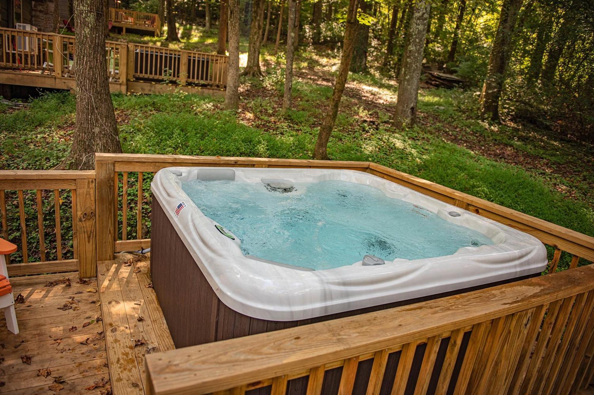 Lena Cabin Wooded Tiny Cabin - Hot Tub Chattanooga Bagian luar foto
